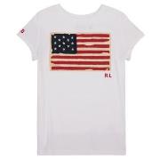 T-shirt Korte Mouw Polo Ralph Lauren SS FLAG TEE-KNIT SHIRTS-T-SHIRT