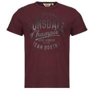 T-shirt Korte Mouw Lonsdale HAREHILLS