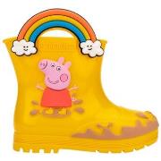 Laarzen Melissa MINI Welly + Peppa Pig Baby Boots - Yellow/Beige