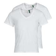 T-shirt Korte Mouw G-Star Raw Base htr v t ss 2-pack