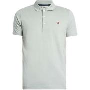 Polo Shirt Korte Mouw Replay Poloshirt met logo op de borst