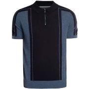 Polo Shirt Korte Mouw Ted Baker Merino poloshirt met ritshals