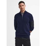 Trui Barbour Blades cotton half zip jumper