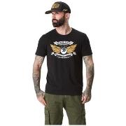 T-shirt Von Dutch TEE SHIRT SLUB AVEC LOGO