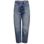 Straight Jeans Only Irvine Jeans - Medium Blue Denim