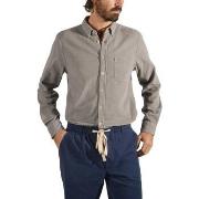 Overhemd Lange Mouw Portuguese Flannel Lobo Shirt - Grey