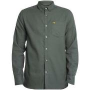 Overhemd Lange Mouw Lyle &amp; Scott Effen flanellen overhemd