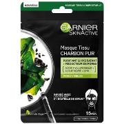 Gezichtsmasker &amp; scrubs Garnier Masque Tissu Charbon Pure