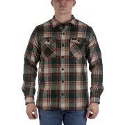 Overhemd Lange Mouw Superdry Camicia Super Dry Vintage Miller Wool Ver...