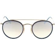 Zonnebril Ray-ban Occhiali da Sole Round Double Bridge RB3647N 001/9U