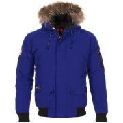 Parka Jas Peak Mountain Parka de ski vraie fourrure homme CALOZ