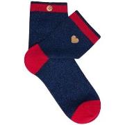 Sokken Cabaia CAB479JTVA SOCK LEA ET SEKOU NAVY