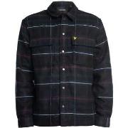 Trainingsjack Lyle &amp; Scott Geborsteld Tartan Overshirt