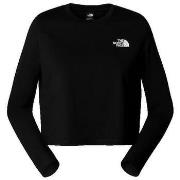 T-Shirt Lange Mouw The North Face L/S Simple Dome Crop