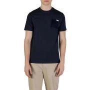 Polo Shirt Lange Mouw Aquascutum ACTIVE CORDUROY POCKET T-SHIRT AA_B00...