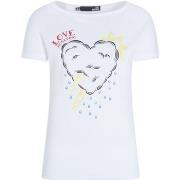 T-shirt Korte Mouw Love Moschino W4H2301E1951