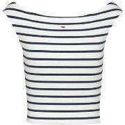 T-shirt Korte Mouw Tommy Hilfiger TJW BOAT NECK TOP SS DW0DW20234