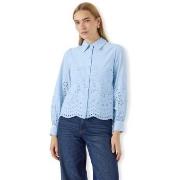 Blouse Y.a.s YAS Noos Luma Shirt - Clear Sky