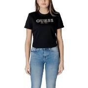 T-shirt Korte Mouw Guess CN SS CROPPED WASHED W5GI15 K8FQ4