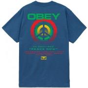 T-shirt Obey peace target