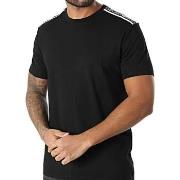 T-shirt Emporio Armani Beach Woven Tape Logo T-Shirt Black