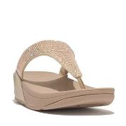 Teenslippers FitFlop LULU CRYSTAL EMBELLISHED TOE-POST