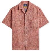 Overhemd Lange Mouw Portuguese Flannel Summer Boucle Shirt - Grape