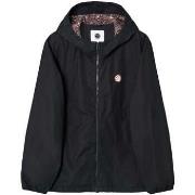 Windjack Pretty Green Feltham Hooded Jacket Black