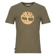 T-shirt Korte Mouw Timberland KENNEBEC RIVER CAMO TREE LOGO