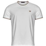 T-shirt Korte Mouw Fred Perry TWIN TIPPED T-SHIRT