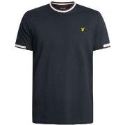 T-shirt Korte Mouw Lyle &amp; Scott Half gekanteld T-shirt
