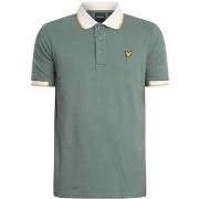 Polo Shirt Korte Mouw Lyle &amp; Scott Half gekanteld poloshirt