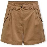 Korte Broek Only Drew Shorts - Toasted Coconut