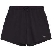 Zwembroek Emporio Armani Beach Small Eagle Swim Shorts Black