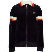 Trainingsjack Sergio Tacchini Slice Velour Track Top Jacket Black