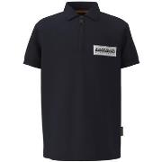 Polo Shirt Korte Mouw Napapijri Polo enfant Chamois