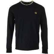 T-shirt Korte Mouw Fred Perry Long Sleeve Twin Tipped Tee Shirt