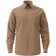 Overhemd Lange Mouw Napapijri Chemise manches longues Linen
