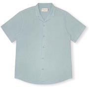Overhemd Lange Mouw Rvlt Revolution Cuban Shirt - Lightblue