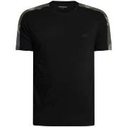 Pyjama's / nachthemden Emporio Armani Lounge Logo Trim Crew T-shirt