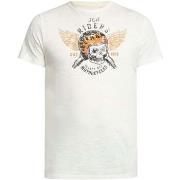 T-shirt Korte Mouw Schott Vintage T-shirt met print op de voorkant