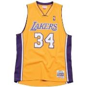 Top Mitchell And Ness Maillot Los Angeles Lakers 1999-00 Shaquille O'N...