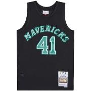 Onderhemden Mitchell And Ness Maillot NBA Dallas Mavericks Dirk Nowitz...