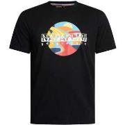 T-shirt Korte Mouw Napapijri Valdor Grafisch T-shirt