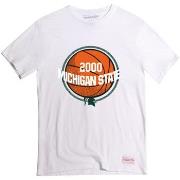 T-shirt Mitchell And Ness T-shirt Michigan Spartans march