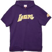 Sweater Mitchell And Ness Sweatshirt à capuche manches courtes Los Ang...