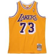 Onderhemden Mitchell And Ness Maillot NBA Los Angeles Lakers Dennis Ro...