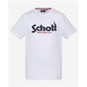 T-shirt Korte Mouw Schott TSTROY