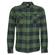 Overhemd Lange Mouw Dickies NEW SACRAMENTO SHIRT PINE GREEN