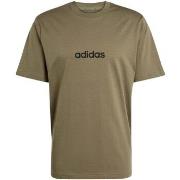 T-shirt adidas M Lin Sj T Olistr/Black